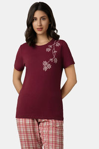 Shoulder Floral Print